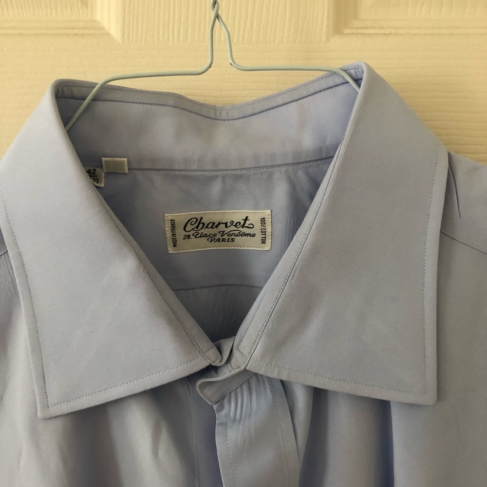 Charvet Blue Men’s Dress Shirt
